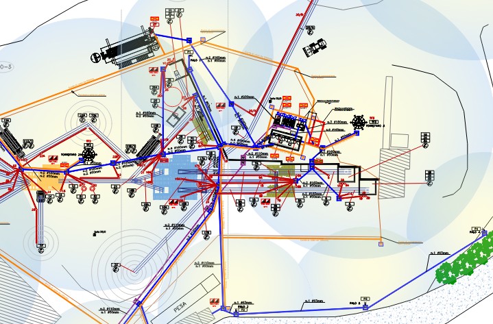 Planimetria impianto